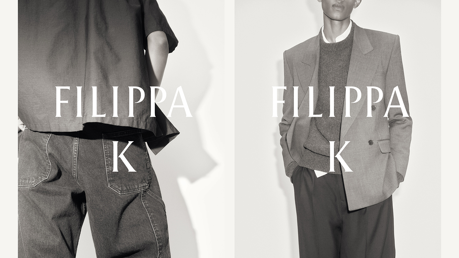 Filippa K SS24 campaign with creative lead Anna Teurnell, featuring Matthew Seymour. Photography by Frida-My and styling by Isabelle Thiry.