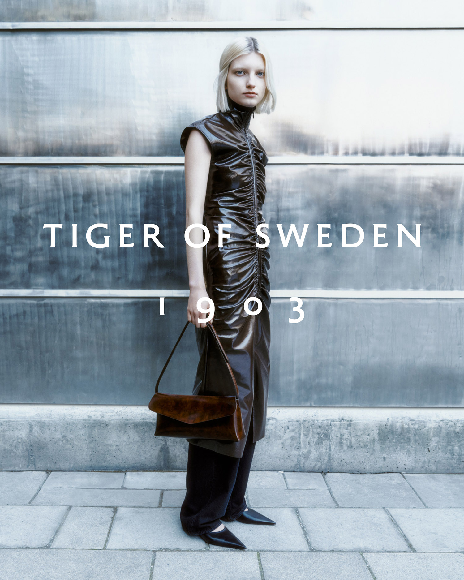 Tiger of Sweden AW23 campaign featuring Kristin Drab. Photography bu Umit Savaci.